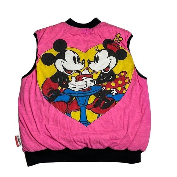 Disney Other - Vintage Disney Minnie and Mickey Mouse Reversible a vest Large